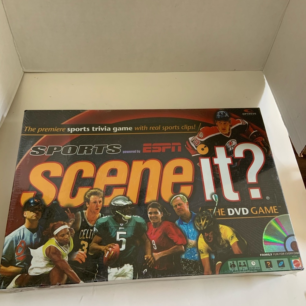 Sports powered by ESPN Scene It? DVD Game. 2005